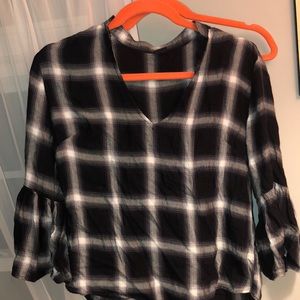 Flannel blouse